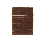 Nova home nestwell jacquard towel, brown color, 50x90 size