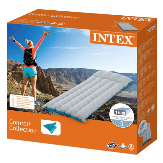 Intex Intex Camping Mat Air Mattress, 184x67x17 Cm