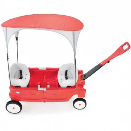 عربة الجر للأطفال, باللون الأحمر من ليتيل تايكس