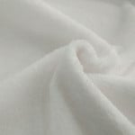 Nova Home "Warm-Pro Warm Fleece Waterproof Mattress Protector, White Color, 120*200 Cm