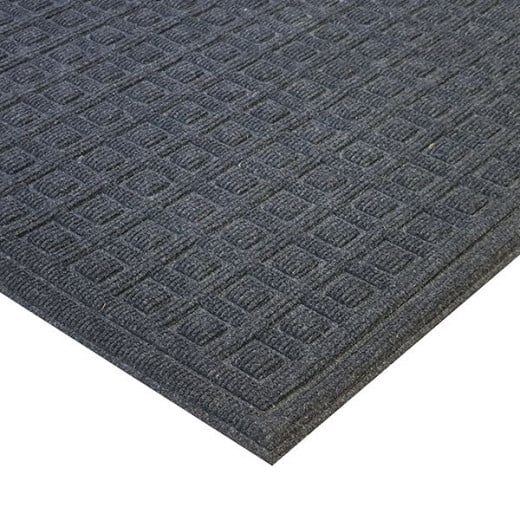 Nova Home Blocks Outdoor Mat, Charcoal Color, 90*150 Cm