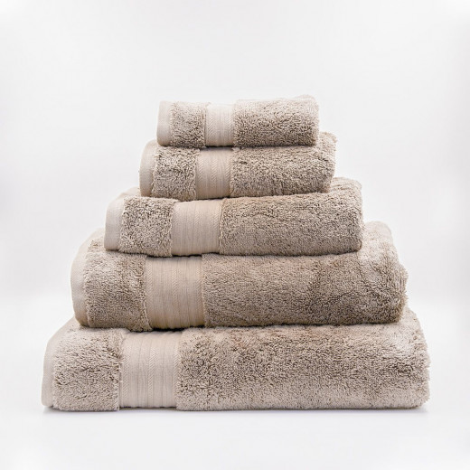 Nova Home Premium Collection Towel, Light Brown Color, 40 x 60 Cm