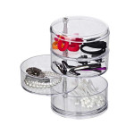 Wenko "Tower" cosmetic organizer, clear