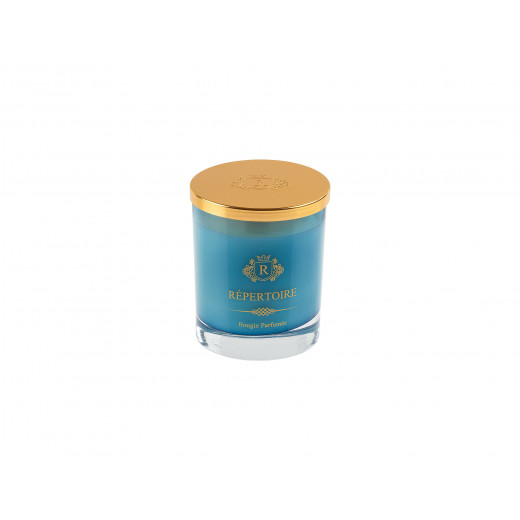 Madame Coco Répertoire Musc Scented Kindling Candle With Wick, Blue Color, 170 Gram