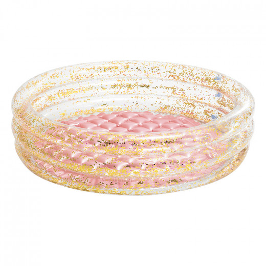 Intex Glitter Mini Pool, Pink and Gold Color