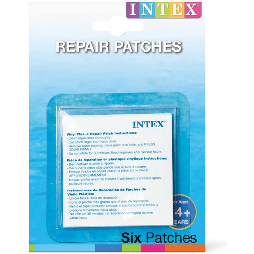 Intex Repair Pathes, 6 stick-on patches