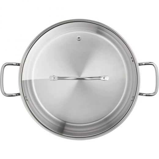 Tefal Intuition Casserole + Lid, Stainless Steel, 36 Cm