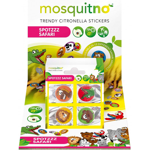 Mosquitno Repellent Stickers, 6 Pieces