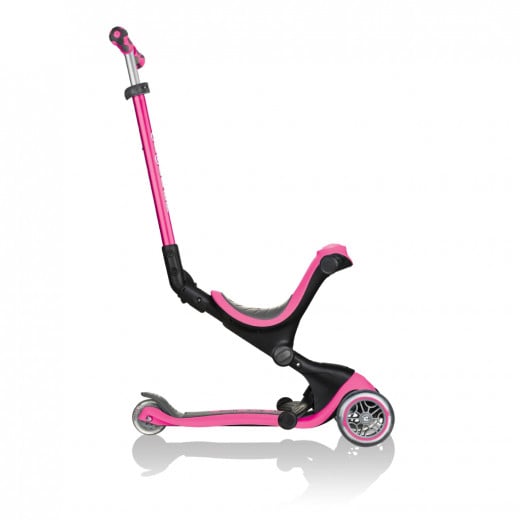 Globber Go Up Deluxe Convertible Scooter, Pink Color