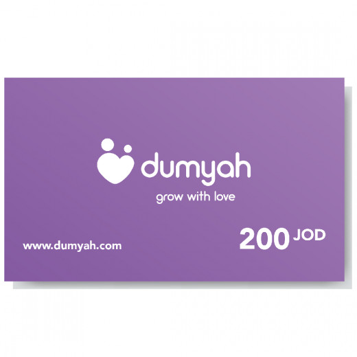 بطاقة قسيمة هدية من دمية 200 دينار
