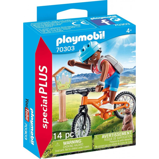 لعبة راكب الدراجة الجبلية للأطفال من بلاي موبيل