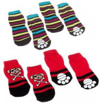 FerPlast Pet Socks, Colorful, Small
