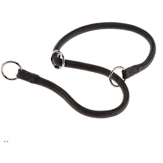 FerPlast Sport Nylon Dog Collar, black Color, Size CS8 mm /50 cm