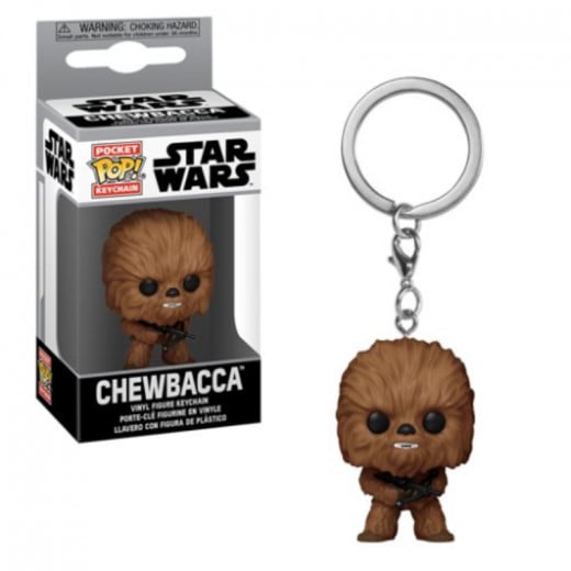 Funko Pocket Pop Star Wars Keychain, Chewbacca