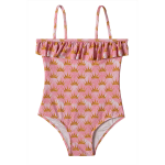 Slipstop Girls Swimsuit, Pink Color, Diana Design
