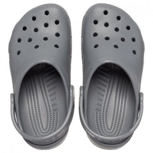 Crocs Classic Clog Kids, Gray Color, Size 33-34