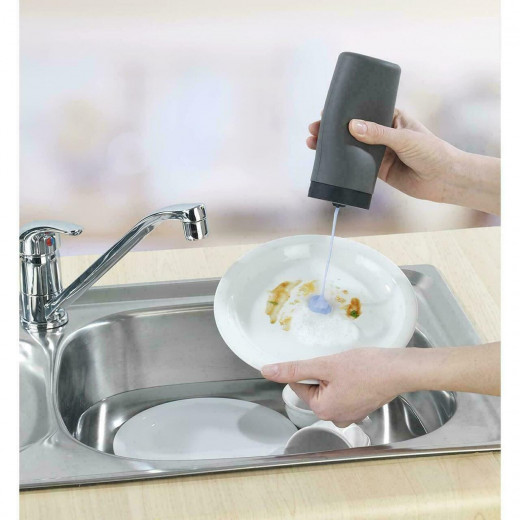Wenko Dish Liquid Dispenser Easy Squeeze, Grey Color