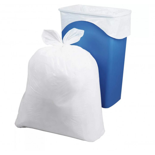 Trash Bags, White Color, 1 Kilo