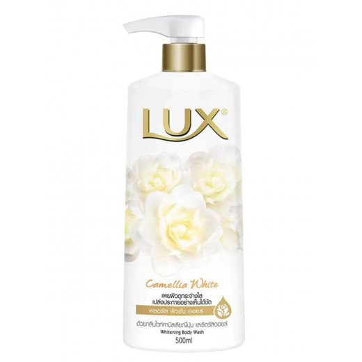 Lux Pump Body Wash, Camellia White Scent, 500 Ml