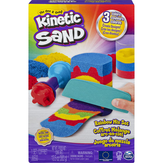 Spin Master Kinetic Sand Sandisfactory Set with 2lbs
