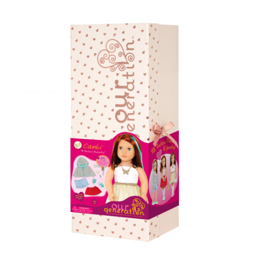 Our Generation Regular Doll, Cambi And Accessories, Gift Set