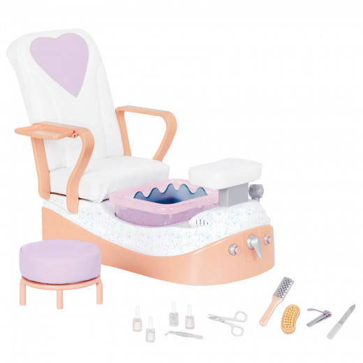 Our Generation Salon Chair Playset For Dolls, 46 Cm