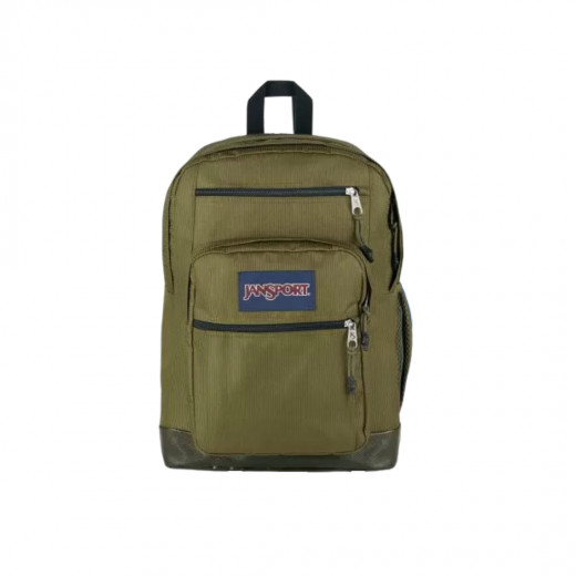 JanSport Cool Student Remix Backpack Cord Weave, Army Green