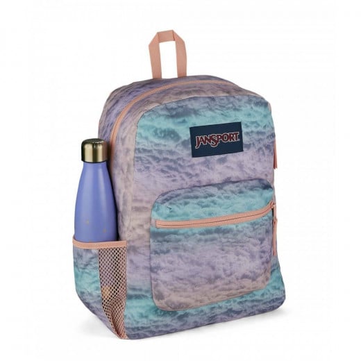JanSport Cross Town Backpack, Cotton Candy Clouds