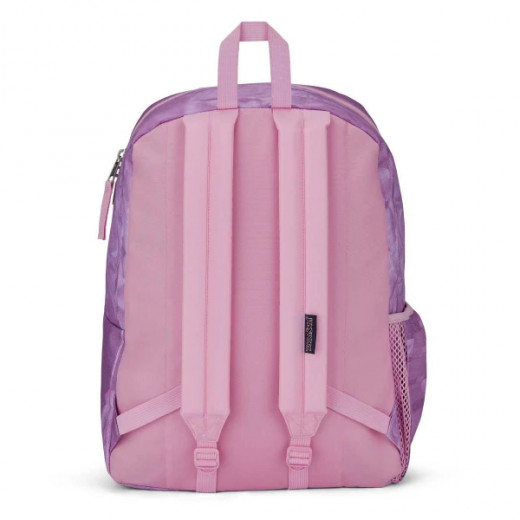 حقيبة ظهر كبيرة للطلاب، بتصميم وردة, باللون الارجواني من جان سبورت