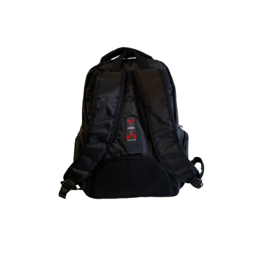 حقيبة ظهر مدرسية, باللون الأسود, 45 سم من أميجو