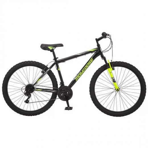 Mongoose Boys Bike, Mountain Cycle, Black & Yellow Color , 60.96 Cm