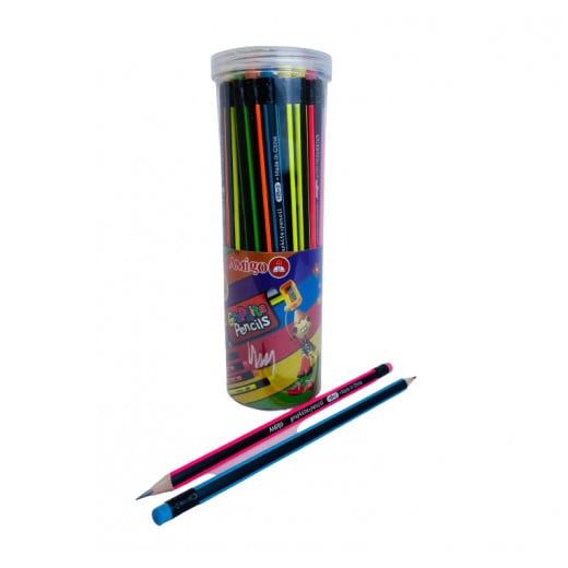 Amigo Graphite Pencils, 48 Pieces