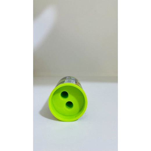 Double Sharpener, Army Design, Green Color, 6 Cm
