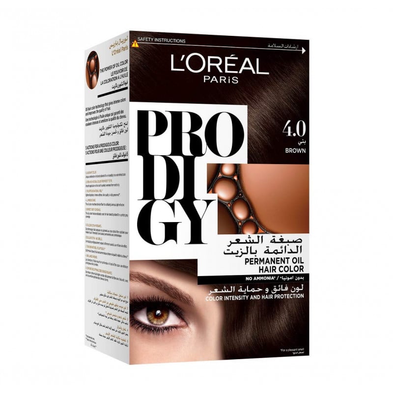 L'Oreal Paris Prodigy Permanent No Ammonia Hair Color,  Brown Color |  L'Oreal Paris | | Jordan-Amman | Buy & Review