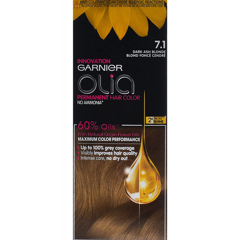 Garnier Olia Ammonia Permanent Hair Colour with 60% Oils, Number  |  Garnier | | Jordan-Amman | Buy & Review