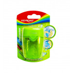 Keyroad Sharpener Ripple Two Holes With Case, Green Color