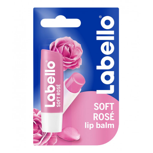Labello Lip Balm, Soft Rose, 48 Gram