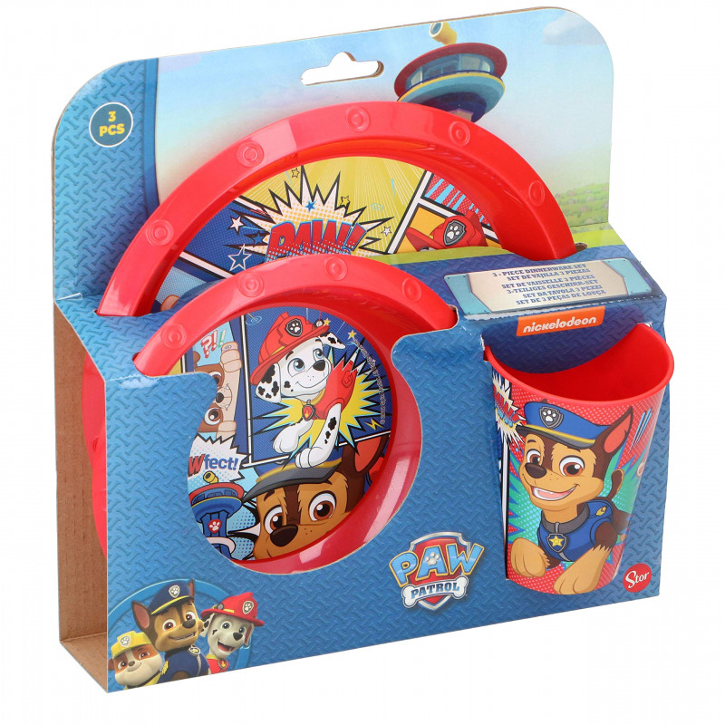 Paw Patrol 3pc Feeding Set