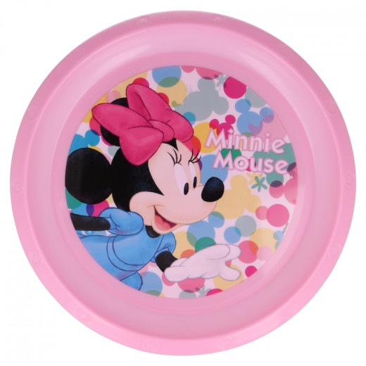 Plastic Bowl, Minnie Mouse Design