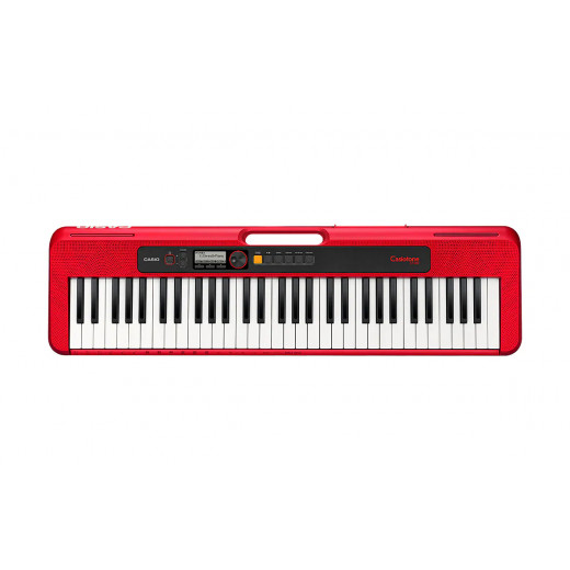 لوح بيانو محمول، باللون الأحمر, 61 مفتاحًا من كاسيو
