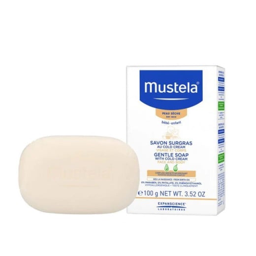 Mustela Gentle Soap with Cold Cream, 100 Gram
