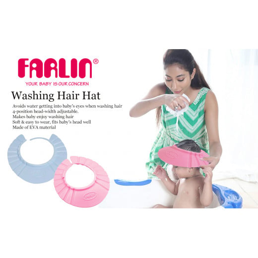 Farlin Washing Hair Hat, Pink