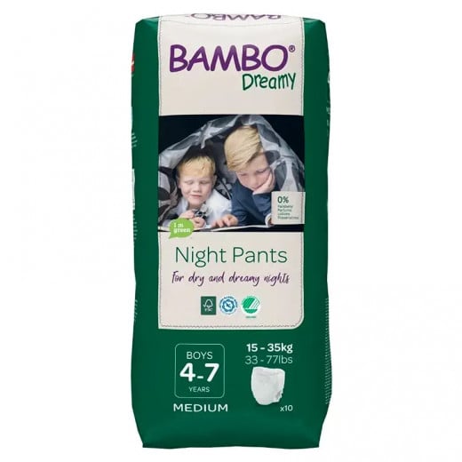 Bambo Dreamy, Night Pants, Boys 4-7 years, (15-35 Kg)