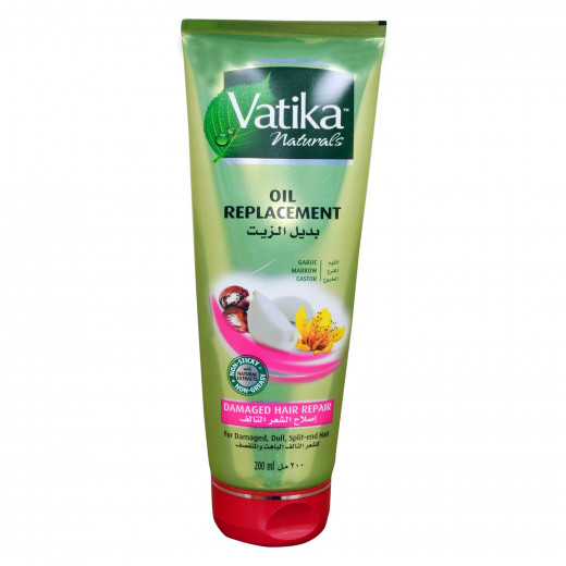 Vatika Oil Replacement For Damaged Hair, 200 Ml