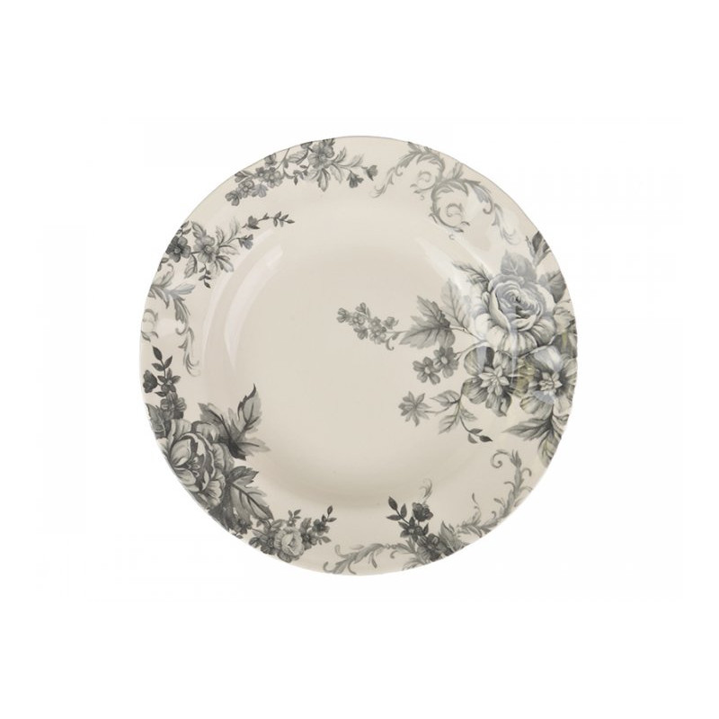Claytan Gorgeous Flat Laminate Plate, Grey Color, 20 Cm | Kitchen | Dinnerware | Dinnerware Plates