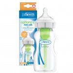 Dr. Brown’s Options+, Wide-Neck Baby Bottle, 270 Ml