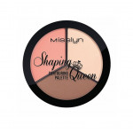 Misslyn Shaping Queen Contouring Blossom Pink Palette, Number 6