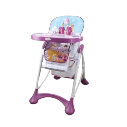 aBaby Baby High Chair, Purple