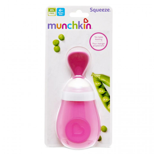 Munchkin Squeeze Spoon (Pink)