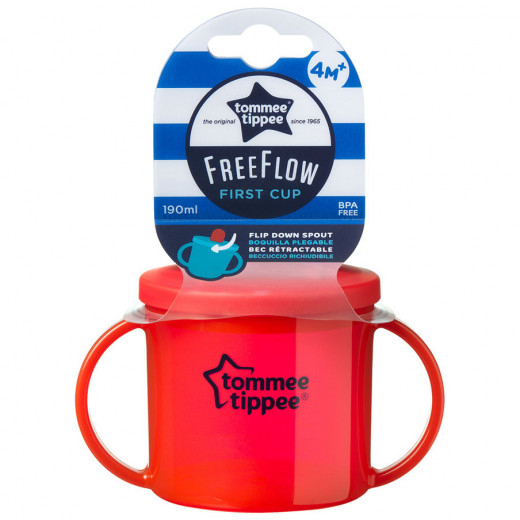 Tommee Tippee Essentials First Cup, Red